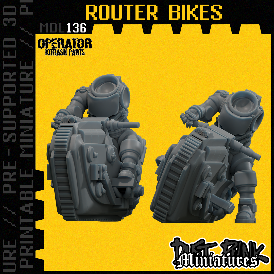MDL136 ROUTER BIKES [PRE-SUPPORTED]